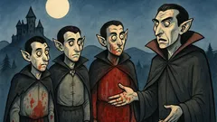 Ανέκδοτο: Σε μια ομάδα βρικολάκων...