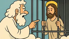 Ανέκδοτο: Ο Θεός ξαναστέλνει τον Χριστό…