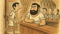 Ανέκδοτο: Πάει ένας τύπος σε ένα μπαρ...