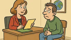 Ανέκδοτο: Στη συνέντευξη, «Είστε άνεργη;»