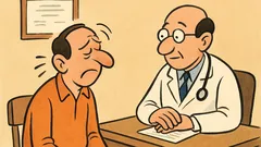 Ανέκδοτο: Γιατρέ, όποτε κουνάω το κεφάλι μου…