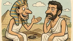 Ανέκδοτο: Ένας Έλληνας κι ένας Αιγύπτιος...