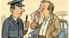 Ανέκδοτο: Πριν υπογράψεις την κλήση, φύσα τη μύτη