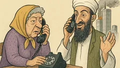 Ανέκδοτο: Ο Μπιν Λάντεν παίρνει τηλέφωνο…