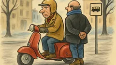 Ανέκδοτο: Ο Γιώργος αγόρασε καινούργια Βέσπα