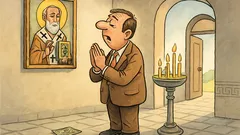 Ανέκδοτο: «Άγιε Νικόλα μου, μου λείπει δεκαχίλιαρο…»