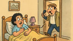 Ανέκδοτο: Ο Γιωρίκας γυρίζει σπίτι νωρίς...