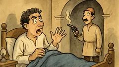 Ανέκδοτο: Ξύπνησε από κρότο πιστολιού στην καμάρα