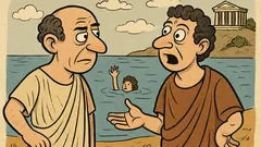 Ανέκδοτο: Συναντιούνται δύο φίλοι στη θάλασσα…