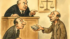 Ανέκδοτο: Στο δικαστήριο, «ζητιάνευες» λέει...