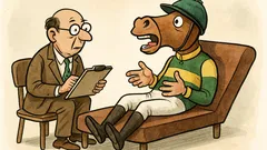 Ανέκδοτο: Γιατρέ, νομίζω ότι είμαι άλογο ιπποδρομιών