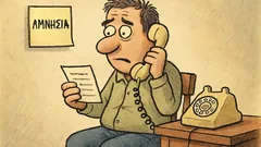 Ανέκδοτο: Δεν απαντώ, έχω αμνησία—ποιος είμαι;
