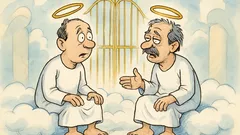 Ανέκδοτο: Πεθαίνουν δύο και συναντιούνται στον παράδεισο...