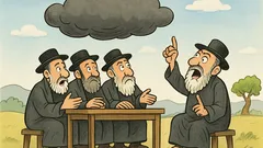 Ανέκδοτο: Τέσσερις ραβίνοι τσακώνονται, ζητούν σημάδι