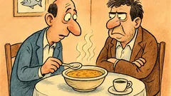 Ανέκδοτο: Πάει ένας σε ένα εστιατόριο...