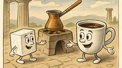 Ανέκδοτο: Τι λέει ο καφές στη ζάχαρη;
