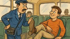 Ανέκδοτο: Μπαίνει τύπος σε αστικό λεωφορείο...