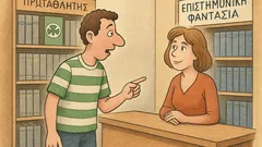 Ανέκδοτο: Πάει οπαδός Παναθηναϊκού σε video club