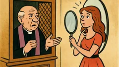 Ανέκδοτο: Πάει μια κοπέλα να εξομολογηθεί...