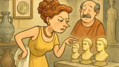 Ανέκδοτο: Μια νεόπλουτη κυρία σε μαγαζί αντίκες