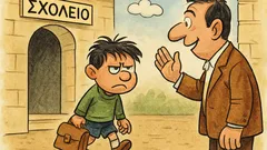 Ανέκδοτο: Ρωτάει κάποιος τον μικρό Τοτό…