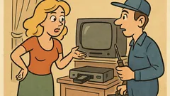 Ανέκδοτο: Μια ξανθιά αγοράζει ένα DVD