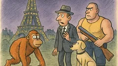 Ανέκδοτο: Κάτω απ’ τον Άιφελ, ουρακοτάγκος!