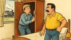 Ανέκδοτο: Μια ντουλάπα πέφτει με κάθε τρένο…