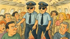 Ανέκδοτο: Μπαίνουν δύο «τυφλοί» πιλότοι στο αεροπλάνο