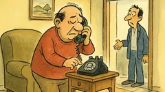 Ανέκδοτο: «Εμπρός… μάλλον είμαι στο σπίτι»