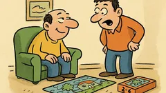 Ανέκδοτο: Δύο φίλοι συναντιούνται για παζλ