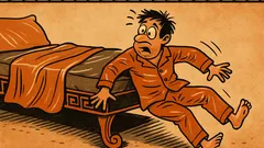 Ανέκδοτο: Έστρωσα σατέν σεντόνια, φόρεσα σατέν πυτζάμες