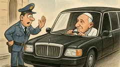 Ανέκδοτο: Ο Πάπας παίρνει λιμουζίνα βόλτα