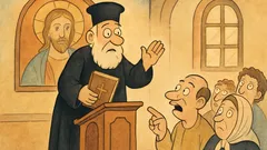 Ανέκδοτο: Κάποτε ήταν ένας παπάς που μπλόκαρε