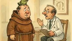 Ανέκδοτο: Ξυπνάει καλόγερος με βάτραχο στο κεφάλι