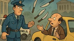 Ανέκδοτο: Τον σταματάει τροχαία στην Ομόνοια…