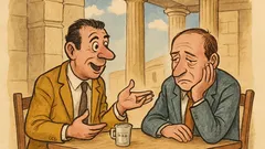 Ανέκδοτο: Δύο παντρεμένοι συζητούν για ευτυχία