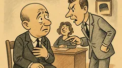 Ανέκδοτο: Γιατί έχασες όλα σου τα μαλλιά;