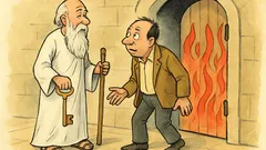 Ανέκδοτο: Πεθαίνει ένας και πάει στον Άδη