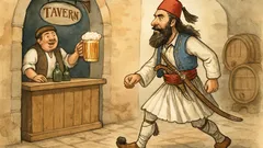 Ανέκδοτο: Ο Ανδρούτσος στο Χάνι της Γραβιάς;