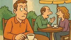 Ανέκδοτο: Κάθεσαι με την παρέα στην καφετέρια