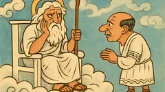 Ανέκδοτο: Ο Θεός καλεί Κλίντον, Πούτιν, Σημίτη