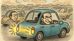 Ανέκδοτο: Σε μποτιλιάρισμα, βάζω όπισθεν και μαρσάρω