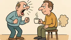 Ανέκδοτο: Αν τσιρίζεις 8 χρόνια, καφές;