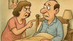 Ανέκδοτο: Τι θα ’κανες αν πέθαινα;