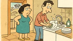 Ανέκδοτο: Αν δεν βοηθάς στο σπίτι…