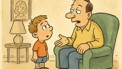 Ανέκδοτο: Ένα αγόρι ρωτάει τον πατέρα του…