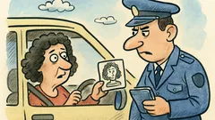 Ανέκδοτο: Τροχονόμος σταματά γυναίκα για παράβαση