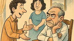 Ανέκδοτο: Ένας νεαρός στον πατέρα του...