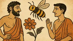 Ανέκδοτο: Τι πετάει από λουλούδι σε λουλούδι;